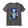 HapTiger Krusty the Clown X-Ray Maglietta - Official Merchandise for Men, Women, Boys, Girls - Funny Simpsons T-Shirts