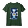 HapTiger Krusty the Clown X-Ray Maglietta - Official Merchandise for Men, Women, Boys, Girls - Funny Simpsons T-Shirts