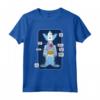 HapTiger Krusty the Clown X-Ray Maglietta - Official Merchandise for Men, Women, Boys, Girls - Funny Simpsons T-Shirts