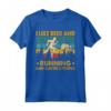 Mi Piace la Birra e Correre - Costume Divertente per 3 Persone - T-shirt Vintage per Amanti della Birra e Corridori