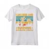 Mi Piace la Birra e Correre - Costume Divertente per 3 Persone - T-shirt Vintage per Amanti della Birra e Corridori