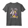 HapTiger Tangled Rapunzel It's My Fourth Birthday Maglietta - Official Princess Rapunzel Apparel for Boys and Girls - Perfect Birthday Gift