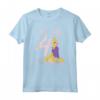 HapTiger Tangled Rapunzel It's My Fourth Birthday Maglietta - Official Princess Rapunzel Apparel for Boys and Girls - Perfect Birthday Gift