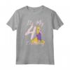 HapTiger Tangled Rapunzel It's My Fourth Birthday Maglietta - Official Princess Rapunzel Apparel for Boys and Girls - Perfect Birthday Gift