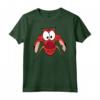 HapTiger Mulan Mushu Big Face Maglietta - Officially Licensed Apparel for Disney Fans - Unique Design 19PRIN00624A-001