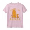 HapTiger Lion King Simba Strong Like Mufasa Maglietta - Officially Licensed Disney Apparel - 18PXLK00051A-001