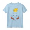 HapTiger Dumbo Big Face Maglietta - Official Vintage Dumbo Shirts for Men, Women, Boys, and Girls - Flying High with Dumbo