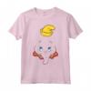 HapTiger Dumbo Big Face Maglietta - Official Vintage Dumbo Shirts for Men, Women, Boys, and Girls - Flying High with Dumbo