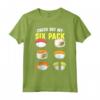 My Six Pack - Sushi Lover Foodie Maglietta per Amanti del Sushi - Regalo per Appassionati di Cibo Giapponese