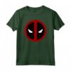 HapTiger Deadpool Large Circle Logo Maglietta - Officially Licensed Marvel Apparel for Fans - Buy Online Now