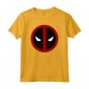 HapTiger Deadpool Large Circle Logo Maglietta - Officially Licensed Marvel Apparel for Fans - Buy Online Now