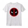 HapTiger Deadpool Large Circle Logo Maglietta - Officially Licensed Marvel Apparel for Fans - Buy Online Now