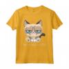 Levati dal cats - Maglietta con Gatto Divertente - Ideale per Compleanno, Natale e Altre Festività