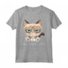 Levati dal cats - Maglietta con Gatto Divertente - Ideale per Compleanno, Natale e Altre Festività