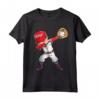 Dabbing Baseball T-Shirt per Bambini, Ragazzi e Uomini - Ideale per Catcher e Pitcher - Regalo per Amanti del Baseball - Perfetto per Compleanni e Feste