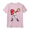Dabbing Baseball T-Shirt per Bambini, Ragazzi e Uomini - Ideale per Catcher e Pitcher - Regalo per Amanti del Baseball - Perfetto per Compleanni e Feste