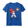 Dabbing Baseball T-Shirt per Bambini, Ragazzi e Uomini - Ideale per Catcher e Pitcher - Regalo per Amanti del Baseball - Perfetto per Compleanni e Feste