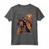 HapTiger Infinity War The Hulkbuster Digital Schematic Maglietta - Official Marvel Apparel 18MARF00063A-001