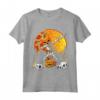 Halloween Ragazzi Dabbing Scheletro Spaventoso Zucca Maglietta - Costume per Bambini Divertente per dolcetto o scherzetto