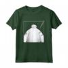 HapTiger Big Hero 6 Baymax Taped Holes Maglietta - Officially Licensed Apparel for Fans