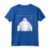 HapTiger Big Hero 6 Baymax Taped Holes Maglietta - Officially Licensed Apparel for Fans