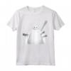 HapTiger Big Hero 6 Baymax Taped Holes Maglietta - Officially Licensed Apparel for Fans