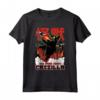 La storia di Catzilla - Gatto Giapponese Catzilla Maglietta Retro Sunset City - Regalo Divertente per Natale o Compleanno