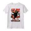La storia di Catzilla - Gatto Giapponese Catzilla Maglietta Retro Sunset City - Regalo Divertente per Natale o Compleanno