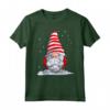 Gnomo Natale con Pallone da Pallavolo - Maglietta Natale per Pallavolisti e Appassionati - Ideale come Regalo o Outfit Natalizio