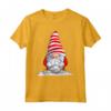 Gnomo Natale con Pallone da Pallavolo - Maglietta Natale per Pallavolisti e Appassionati - Ideale come Regalo o Outfit Natalizio