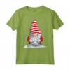Gnomo Natale con Pallone da Pallavolo - Maglietta Natale per Pallavolisti e Appassionati - Ideale come Regalo o Outfit Natalizio