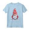Gnomo Natale con Pallone da Pallavolo - Maglietta Natale per Pallavolisti e Appassionati - Ideale come Regalo o Outfit Natalizio