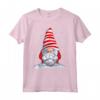 Gnomo Natale con Pallone da Pallavolo - Maglietta Natale per Pallavolisti e Appassionati - Ideale come Regalo o Outfit Natalizio