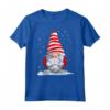 Gnomo Natale con Pallone da Pallavolo - Maglietta Natale per Pallavolisti e Appassionati - Ideale come Regalo o Outfit Natalizio