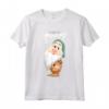 HapTiger Snow White and The Seven Dwarfs Always Sleepy Maglietta - Official Funny Merchandise for Boys, Girls, Men, and Women