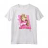 HapTiger Princess Peach Can Do Anything Maglietta - Official Mario Bros. Nintendo T-Shirt for Men, Women, Boys, and Girls