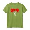 Officially Licensed HapTiger Halloween Gir Doom Blood Drip Text Maglietta - Unique Invader Zim T-Shirt for Men, Women, Boys, and Girls