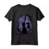 HapTiger Sleeping Beauty Maleficent Dragon Silhouette Maglietta - Officially Licensed Disney Apparel 16PRIN10210A