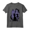 HapTiger Sleeping Beauty Maleficent Dragon Silhouette Maglietta - Officially Licensed Disney Apparel 16PRIN10210A