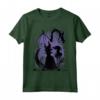 HapTiger Sleeping Beauty Maleficent Dragon Silhouette Maglietta - Officially Licensed Disney Apparel 16PRIN10210A