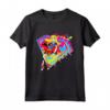 Bambino DC Kids Superhero Girls Supergirl Logo Drips Maglietta - Scatena il tuo Eroe Interiore - Regalo Fan DC