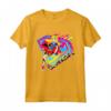 Bambino DC Kids Superhero Girls Supergirl Logo Drips Maglietta - Scatena il tuo Eroe Interiore - Regalo Fan DC
