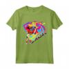 Bambino DC Kids Superhero Girls Supergirl Logo Drips Maglietta - Scatena il tuo Eroe Interiore - Regalo Fan DC
