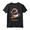 Hairy Otter - Maglietta Divertente per Natale e Halloween - Regalo Unico per Amanti delle Lontre e della Magia