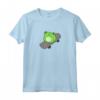Cute Frog and Skateboard - Kawaii Aesthetic Frog Maglietta - Idea Regalo per Amanti della Rana e dello Skateboard