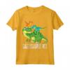 Daddy Daddysaurus Rex (2 bambini) - Maglietta dinosauro regalo per la festa del papà - Ideale per genitori single e appassionati di dinosauri