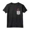 HapTiger Chocolate Lab, Labrador Maglietta - Funny Tee for Kids Boys Girls - Dog Lover Gift Idea