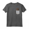HapTiger Chocolate Lab, Labrador Maglietta - Funny Tee for Kids Boys Girls - Dog Lover Gift Idea