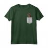HapTiger Chocolate Lab, Labrador Maglietta - Funny Tee for Kids Boys Girls - Dog Lover Gift Idea