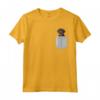 HapTiger Chocolate Lab, Labrador Maglietta - Funny Tee for Kids Boys Girls - Dog Lover Gift Idea